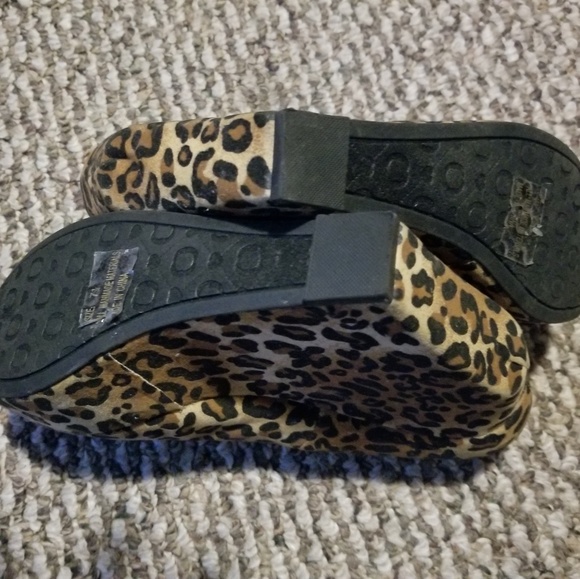 Leopard Print Wedges - Picture 3 of 4